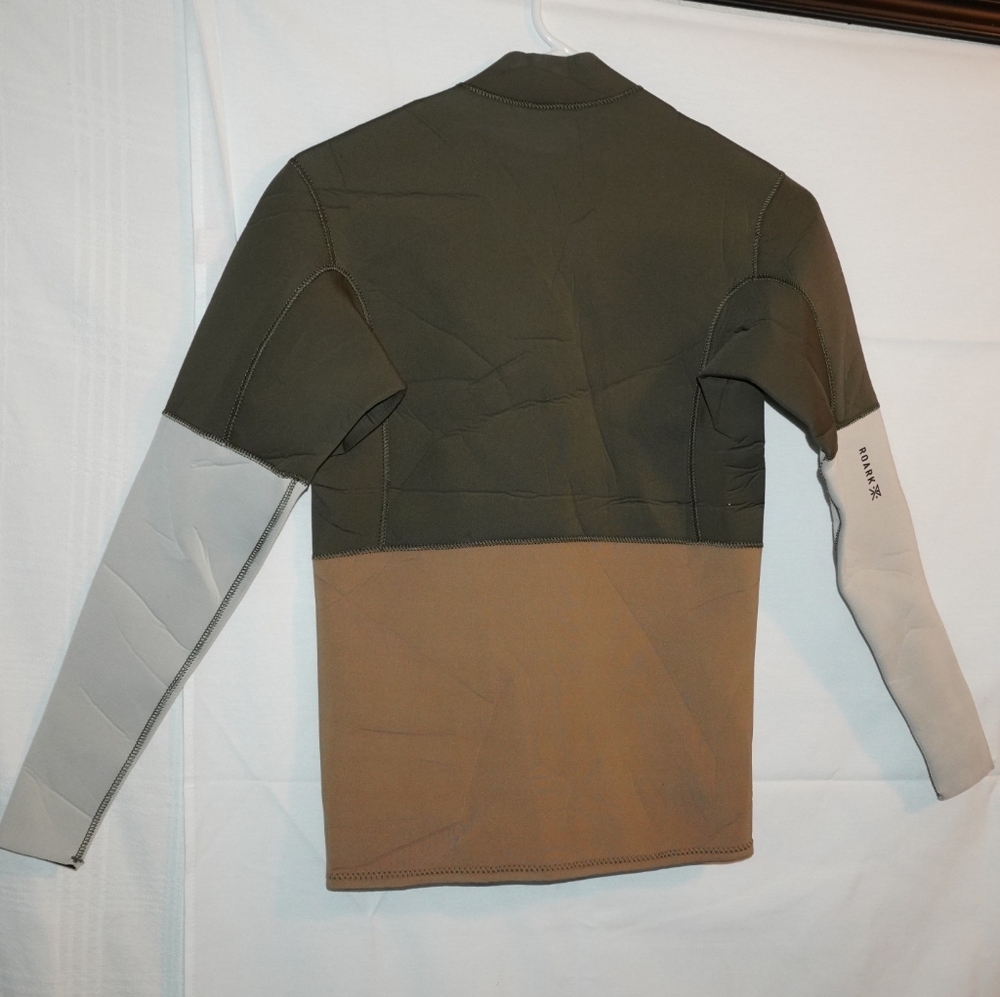 Roark Revival PRIVATEER WETSUIT JACKET Green Brown Size Womens SMALL - Picture 6 of 10